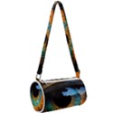 Eye Bird Feathers Vibrant Mini Cylinder Bag View2