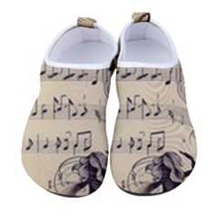 Musical Swirls Ladies Men s Sock-style Water Shoes by RiverRootz