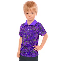 Ugly Funny Monster Bird Illustration Motif Random Pattern Bk Kids  Polo T-Shirt