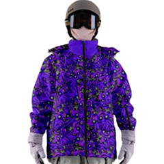 Ugly Funny Monster Bird Illustration Motif Random Pattern Bk Women s Zip Ski and Snowboard Waterproof Breathable Jacket