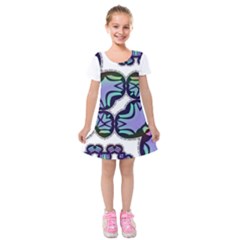 Solana Kids  Short Sleeve Velvet Dress