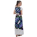 SOLANA Flutter Sleeve Maxi Dress View2