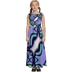 Solana Kids  Satin Sleeveless Maxi Dress by imanmulyana