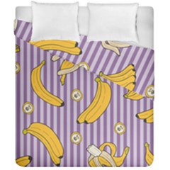 Pattern Bananas Fruit Tropical Seamless Texture Graphics Duvet Cover Double Side (california King Size) by Bedest