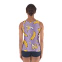 Pattern Bananas Fruit Tropical Seamless Texture Graphics Sport Tank Top  View2