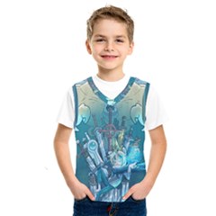 Adventure Time Lich Kids  Basketball Tank Top by Bedest