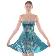 Adventure Time Lich Strapless Bra Top Dress by Bedest