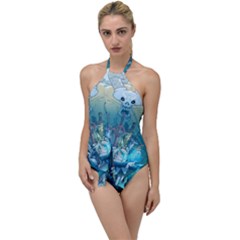 Adventure Time Lich Go With The Flow One Piece Swimsuit by Bedest