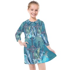 Adventure Time Lich Kids  Quarter Sleeve Shirt Dress