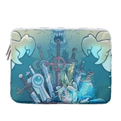 Adventure Time Lich 14  Vertical Laptop Sleeve Case With Pocket