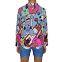 Graffiti Monster Street Theme Kids  Long Sleeve Swimwear View2