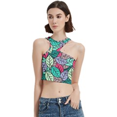 Pattern Leaves Background Nature Cut Out Top