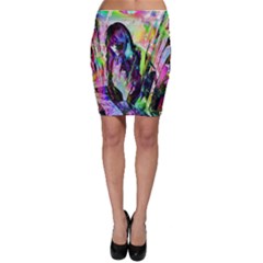 In Orbit Prismatic Bodycon Skirt by MRNStudios