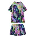 In Orbit Prismatic Kids  Swim T-Shirt and Shorts Set View2