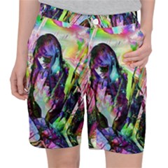 In Orbit Prismatic Women s Pocket Shorts by MRNStudios