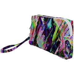 In Orbit Prismatic Wristlet Pouch Bag (small) by MRNStudios