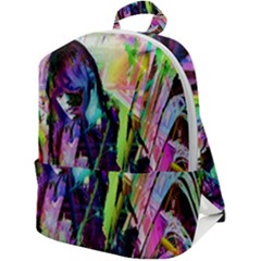 In Orbit Prismatic Zip Up Backpack by MRNStudios