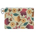 Autumn Leaves Colours Season Canvas Cosmetic Bag (XL) View1