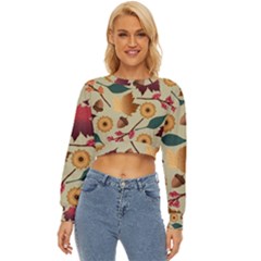 Autumn Leaves Colours Season Lightweight Long Sleeve Sweatshirt by Ravend