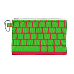 Keyboard Keys Computer Input Pc Canvas Cosmetic Bag (large) by Ravend