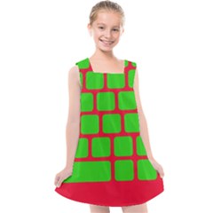 Keyboard Keys Computer Input Pc Kids  Cross Back Dress by Ravend