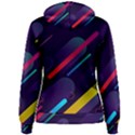 Colorful Abstract Background Women s Pullover Hoodie View2