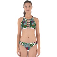 Armor Japan Maple Leaves Samurai Mask Cut Perfectly Cut Out Bikini Set by Ndabl3x