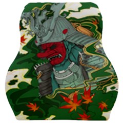 Armor Japan Maple Leaves Samurai Mask Cut Car Seat Velour Cushion  by Ndabl3x