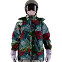 Armor Japan Maple Leaves Samurai Mask Cut Women s Zip Ski and Snowboard Waterproof Breathable Jacket View1