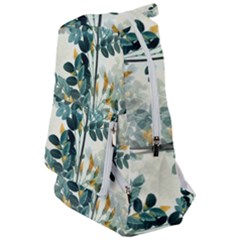 Vintage Retro Flowers Leaves Foliage Plants Travelers  Backpack by Ndabl3x