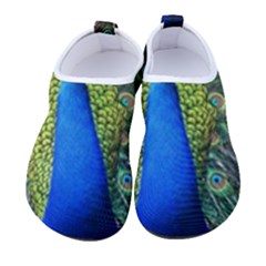 Peacock Bird Feathers Pheasant Nature Animal Texture Pattern Kids  Sock-style Water Shoes by Bedest