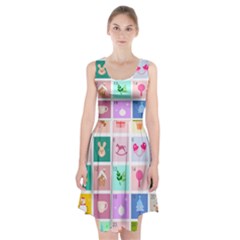 Christmas Wreath Advent Racerback Midi Dress by Bedest