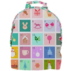 Christmas Wreath Advent Mini Full Print Backpack by Bedest