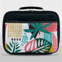 Abstract Seamless Pattern With Tropical Leaves Lunch Bag by Hannah976