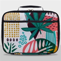 Abstract Seamless Pattern With Tropical Leaves Full Print Lunch Bag by Hannah976