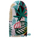 Abstract Seamless Pattern With Tropical Leaves Microwave Oven Glove View1