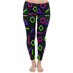 Geometric Seamless Pattern Classic Winter Leggings