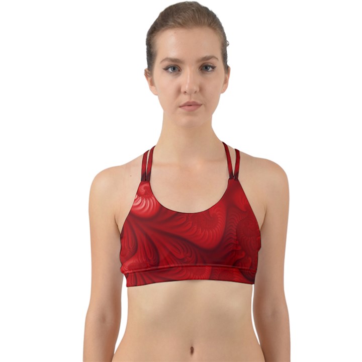 Lachs Kl Rotweissschwarz Kl Back Web Sports Bra