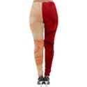 Lachs Kl Rotweissschwarz Kl Lightweight Velour Leggings View2