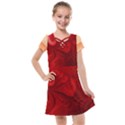 Lachs Kl Rotweissschwarz Kl Kids  Cross Web Dress View1