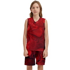 Rotweissschwarz2 Kl Rotweissschwarz Kl Kids  Basketball Mesh Set by 2607694c