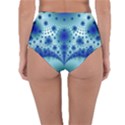 Pattern Reversible High-Waist Bikini Bottoms View4