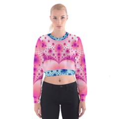 Pattern Cropped Sweatshirt