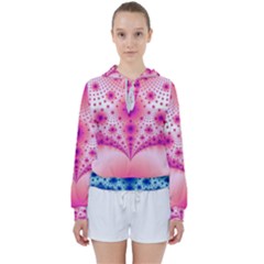 Pattern Women s Tie Up Sweat