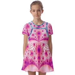 Pattern Kids  Short Sleeve Pinafore Style Dress by 2607694c