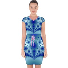 Pattern 2 Capsleeve Drawstring Dress  by 2607694c