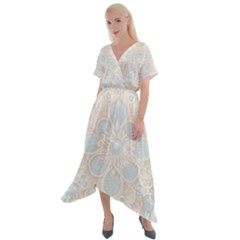 Pattern 1 Muster 7 Cross Front Sharkbite Hem Maxi Dress by 2607694c