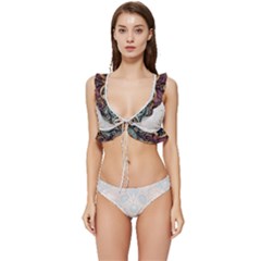 Pattern 1 Muster 7 Low Cut Ruffle Edge Bikini Set by 2607694c