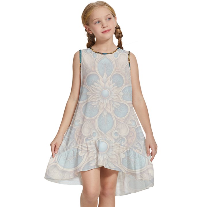 Pattern 1 Muster 7 600dpi 12000 Matt Kids  Frill Swing Dress