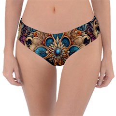 Muster 7 600dpi 12000 Matt Pattern 1 Reversible Classic Bikini Bottoms by 2607694c